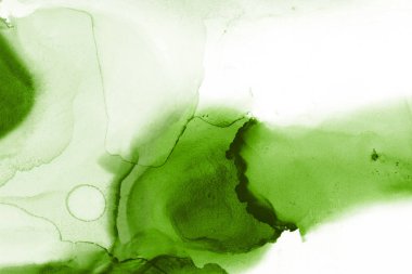 doku, arka plan yeşil mürekkep lekeleri