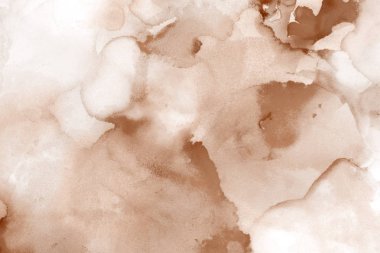 doku, arka plan kahverengi mürekkep lekeleri