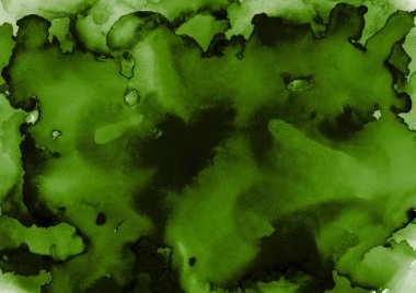 doku, arka plan yeşil mürekkep lekeleri