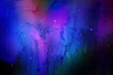 çok renkli mürekkep boşluk doku, arka plan