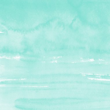 Turkuaz suluboya boya doku, arka plan