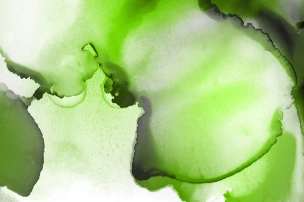 doku, arka plan yeşil mürekkep lekeleri