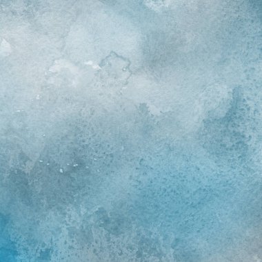 sulu boya boyama doku ile mavi arka plan