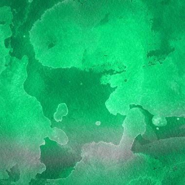 suluboya desenli yeşil soyut arkaplan