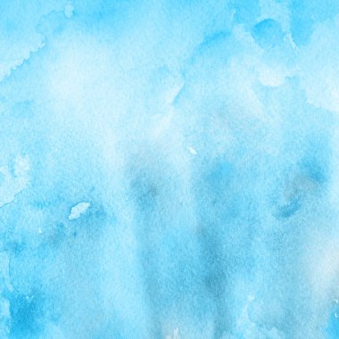 sulu boya boyama doku ile mavi arka plan