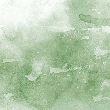 suluboya desenli yeşil soyut arkaplan