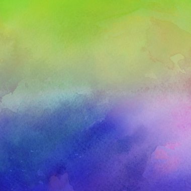 sulu boya boyama doku ile çok renkli arka plan