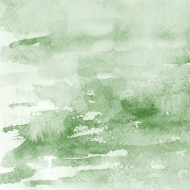 suluboya desenli yeşil soyut arkaplan