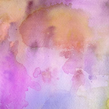 sulu boya boyama doku ile çok renkli arka plan