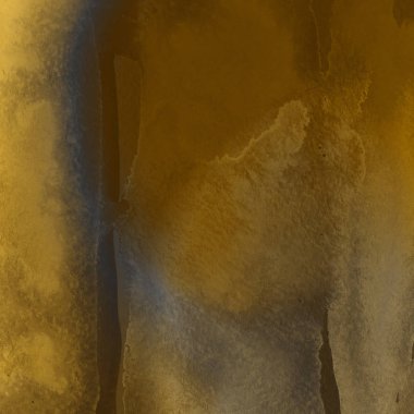 sulu boya boyama doku ile koyu sarı arka plan