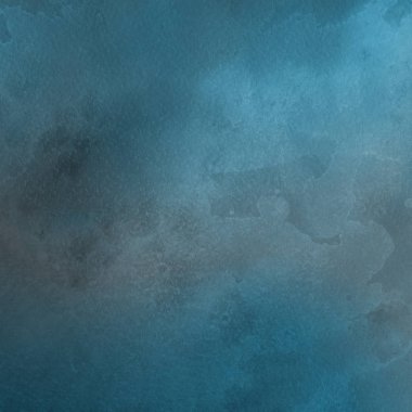 sulu boya boyama doku ile mavi arka plan