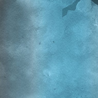 sulu boya boyama doku ile mavi arka plan