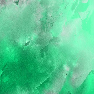 suluboya desenli yeşil soyut arkaplan