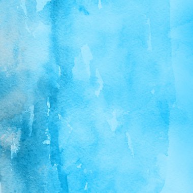 sulu boya boyama doku ile mavi arka plan