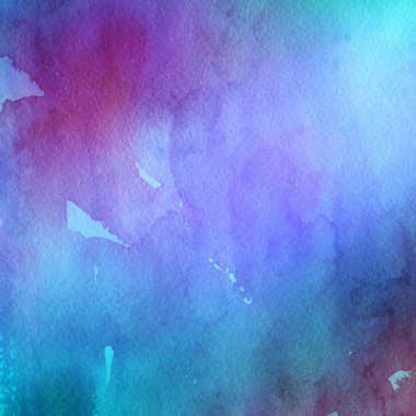 sulu boya boyama doku ile çok renkli arka plan