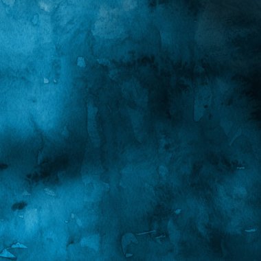 sulu boya boyama doku ile mavi arka plan