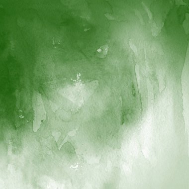 suluboya desenli yeşil soyut arkaplan