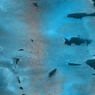 sulu boya boyama doku ile mavi arka plan