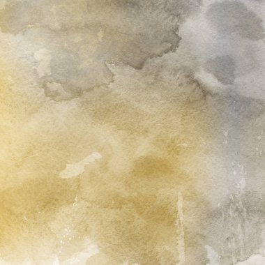 sulu boya boyama doku ile sarı arka plan