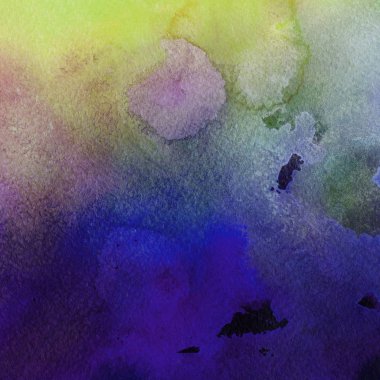 sulu boya boyama doku ile çok renkli arka plan