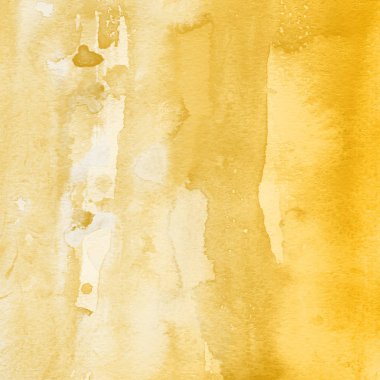 sulu boya boyama doku ile sarı arka plan