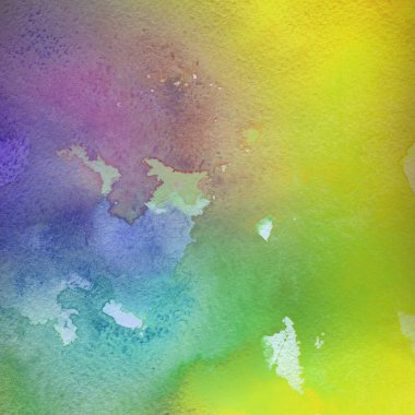 sulu boya boyama doku ile çok renkli arka plan