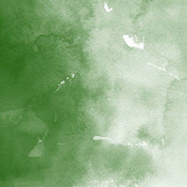 suluboya desenli yeşil soyut arkaplan