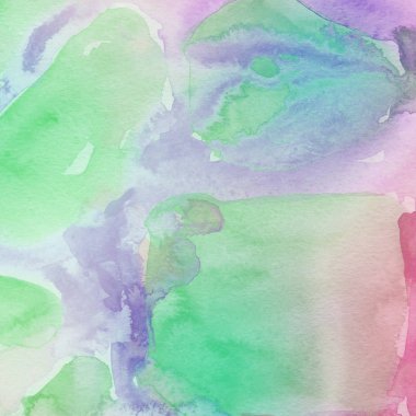 sulu boya boyama doku ile çok renkli arka plan