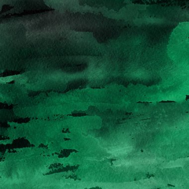 suluboya desenli yeşil soyut arkaplan