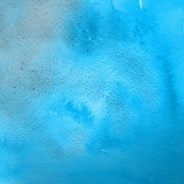 sulu boya boyama doku ile mavi arka plan