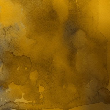 sulu boya boyama doku ile sarı arka plan