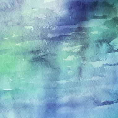 sulu boya boyama doku ile çok renkli arka plan