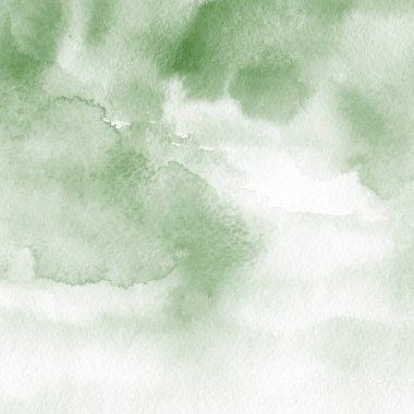 suluboya desenli yeşil soyut arkaplan