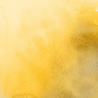 sulu boya boyama doku ile koyu sarı arka plan