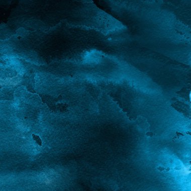 sulu boya boyama doku ile mavi arka plan