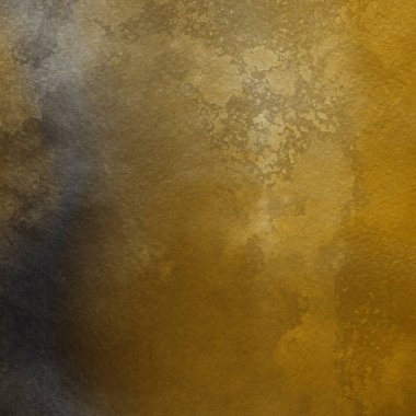 sulu boya boyama doku ile koyu sarı arka plan