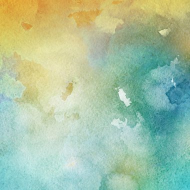 sulu boya boyama doku ile çok renkli arka plan