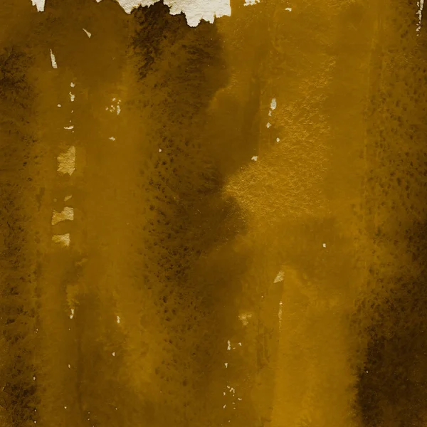 Fondo Abstracto Amarillo Con Textura Pintura Acuarela — Foto de Stock