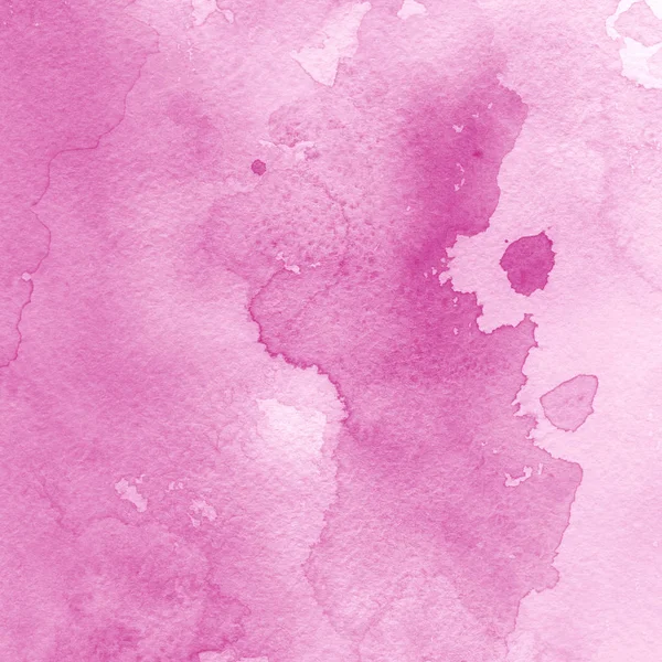 Pink Watercolor Paint Texture Abstract Background — Stock Photo, Image