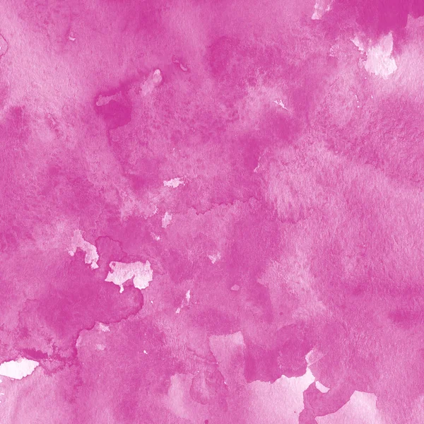 Peinture Aquarelle Rose Texture Fond Abstrait — Photo