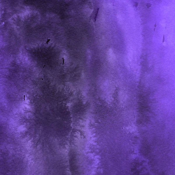 Violetti Akvarelli Maali Rakenne Abstrakti Tausta — kuvapankkivalokuva