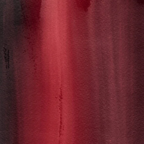 Aquarelle Rouge Texture Peinture Fond Abstrait — Photo