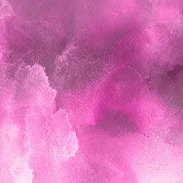 Roze Aquarel Verf Textuur Abstracte Achtergrond — Stockfoto