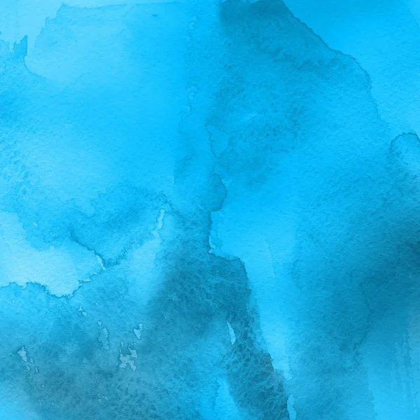 sulu boya boyama doku ile mavi arka plan