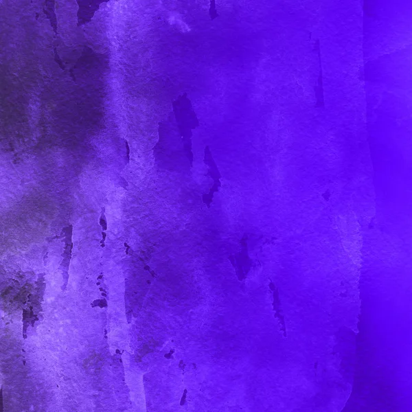 Фіолетова Текстура Акварельної Фарби Абстрактний Фон — стокове фото