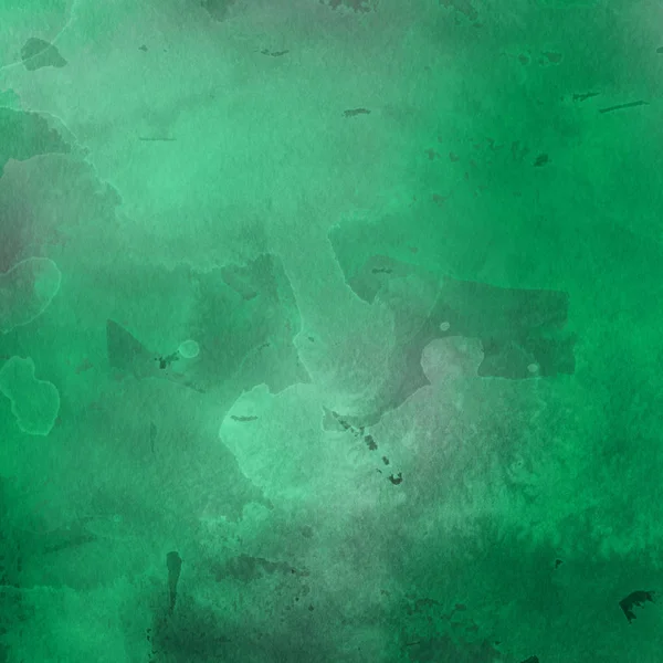 suluboya desenli yeşil soyut arkaplan