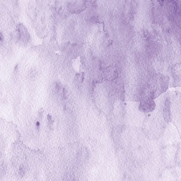 Peinture Aquarelle Violette Texture Fond Abstrait — Photo