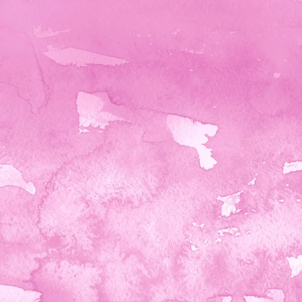 Acuarela Rosa Textura Pintura Fondo Abstracto — Foto de Stock