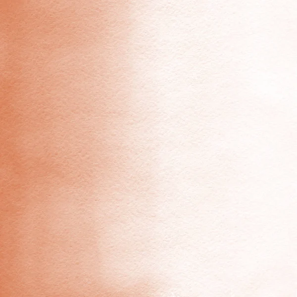 オレンジ色の水彩絵の具の質感 抽象的な背景 — ストック写真