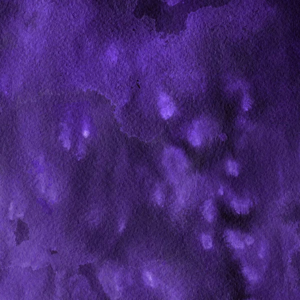 Violette Aquarellfarbe Textur Abstrakter Hintergrund — Stockfoto